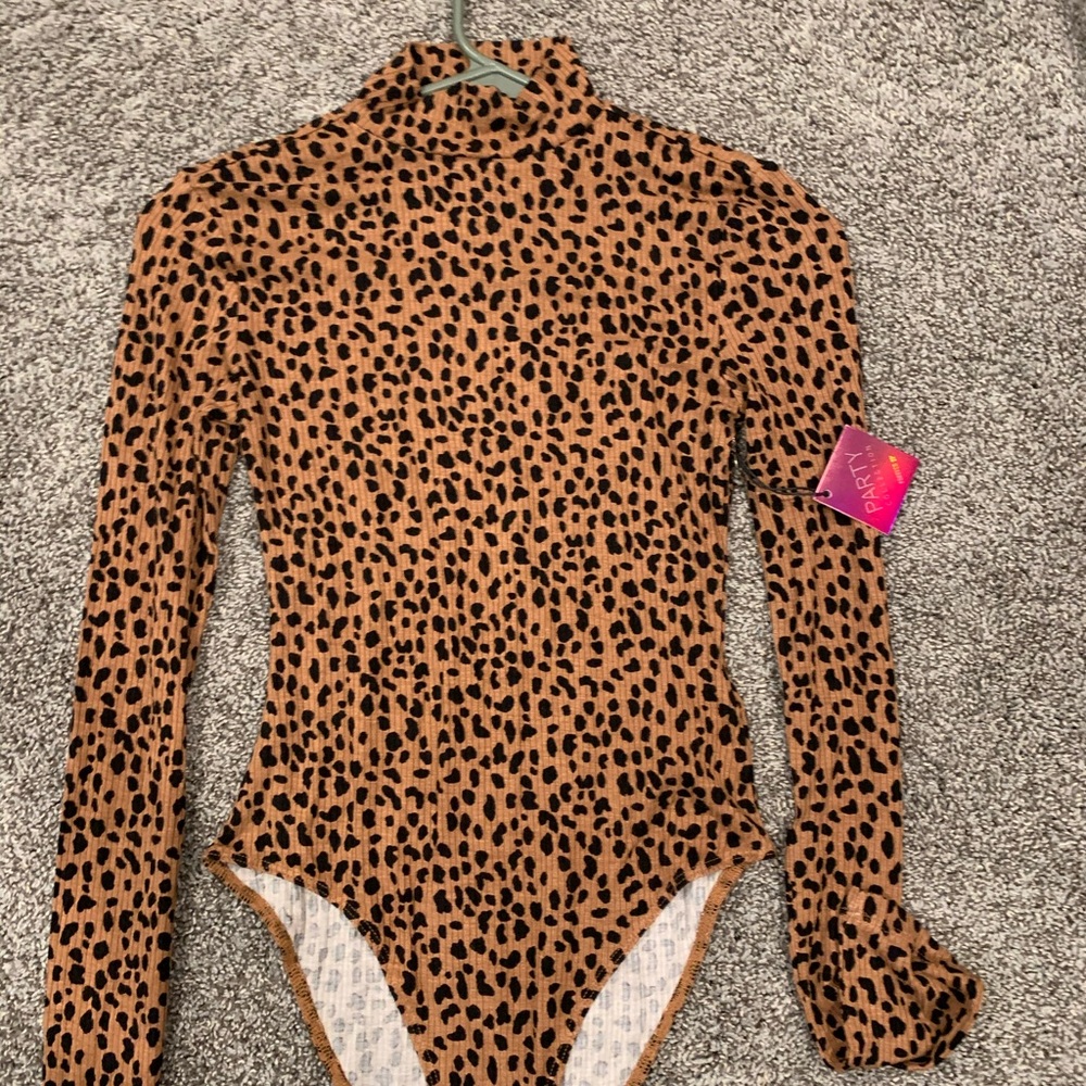 Cheetah bodysuit brand new with tags